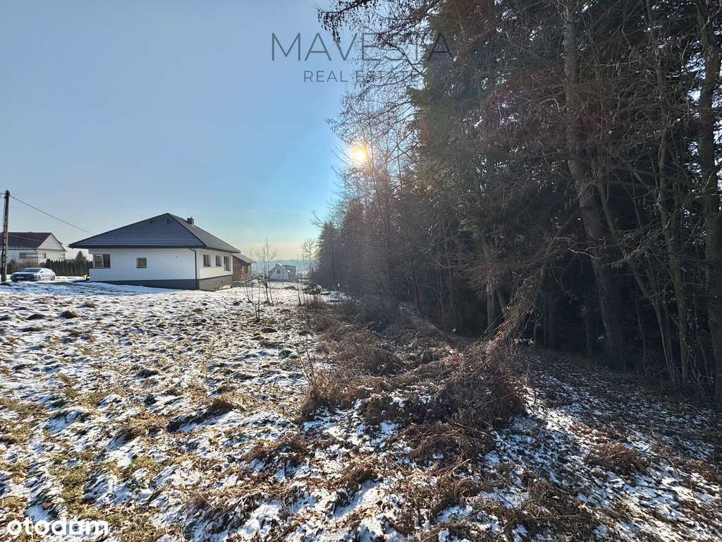 Działka budowlana w sąsiedztwie zagajnika-5