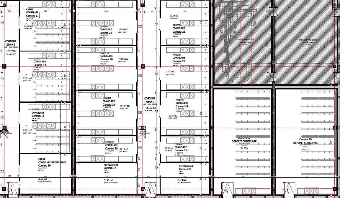 Gaminvest Hale frigorifice  în zona Est, Centura Oradea, Bihor,A1870 - Imagine principală: 2/5