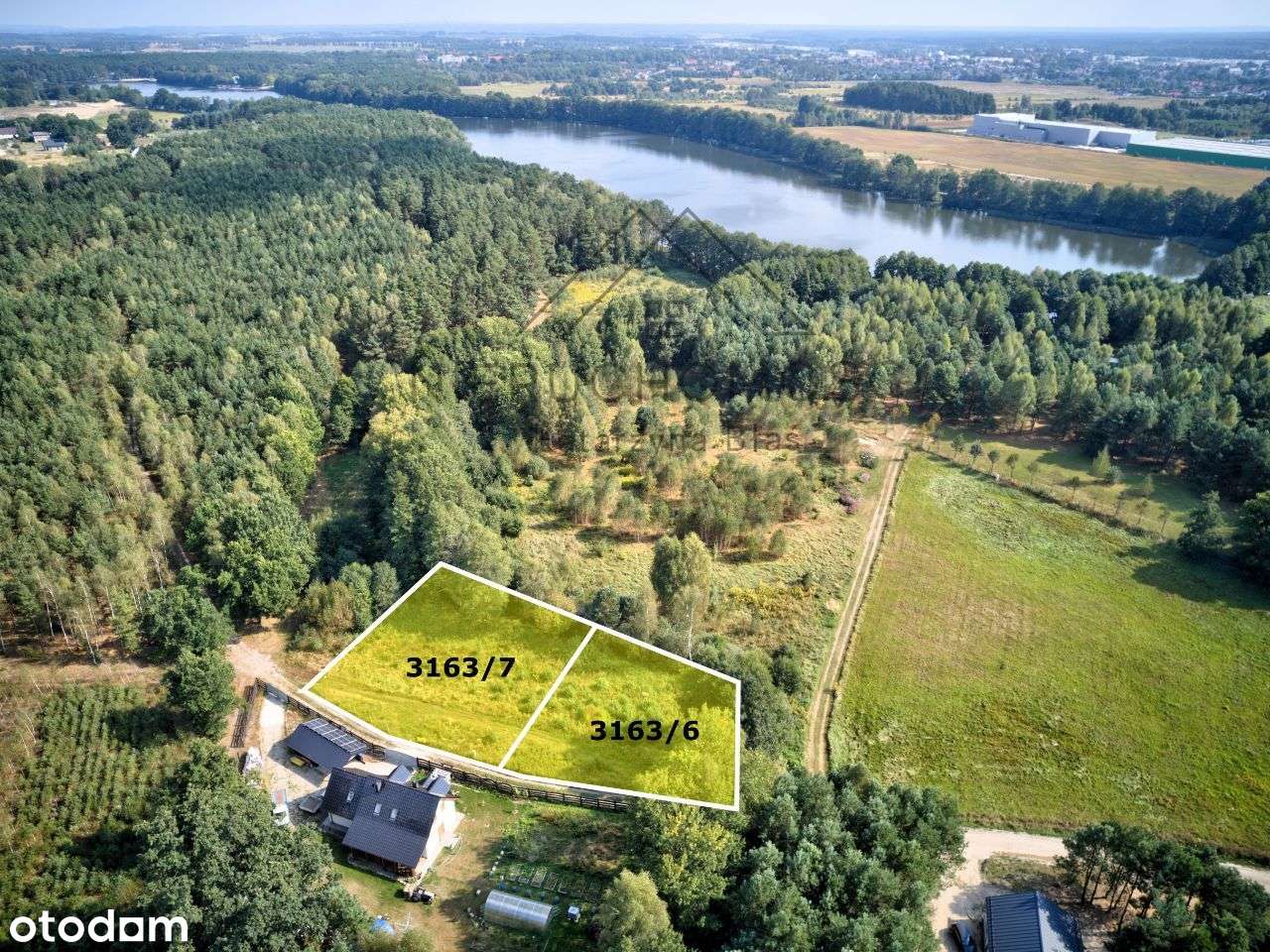 Działka budowlana przy jeziorze Długie w Trzciance-7