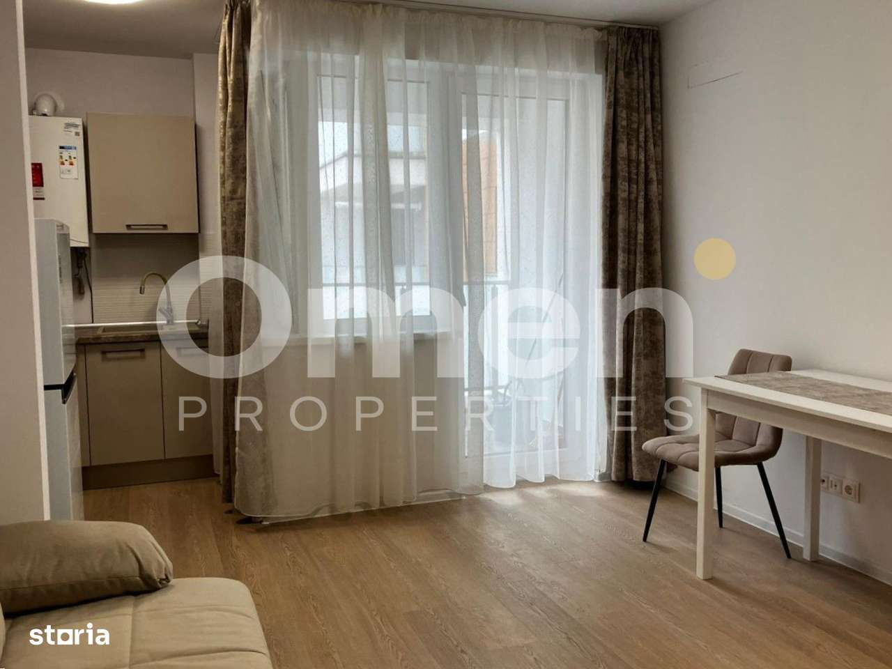 Închiriere apartament cu o cameră ultrafinisat, mobilat/utilat, bloc n - Imagine principală: 4/8