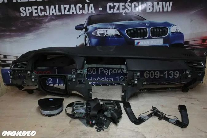 BMW F01 F02 deska pulpit bez head up airbag - 1