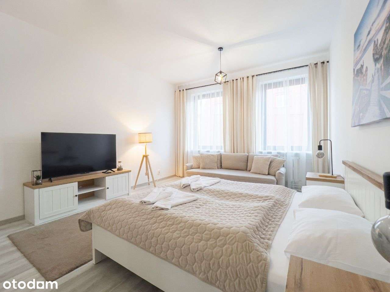 Nowy apartament z 2 Sypialniami Przy Deptaku-8