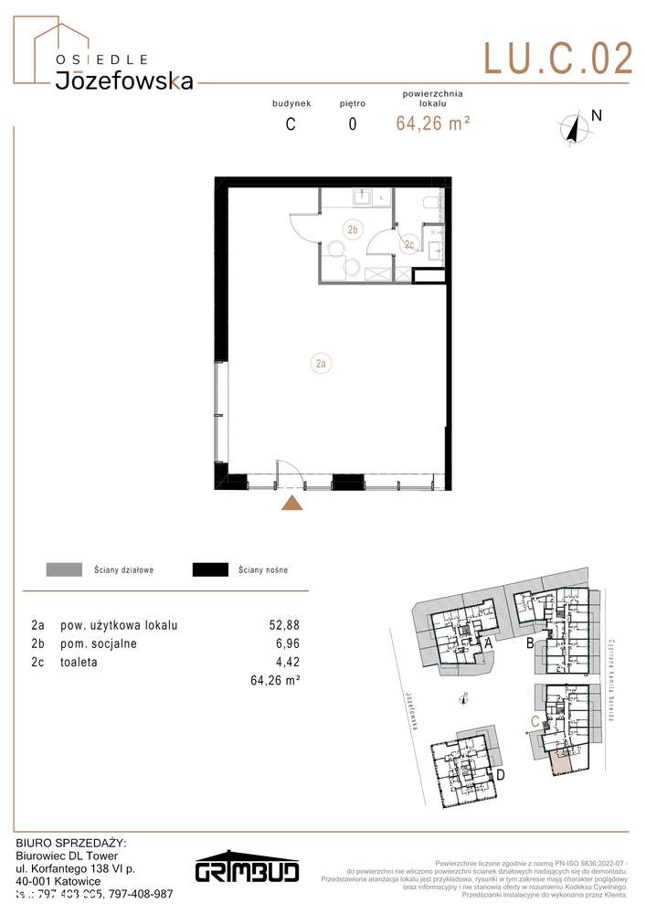 Osiedle Józefowska | Lokal Usługowy LC.02 - Pełny obrazek: 2/7