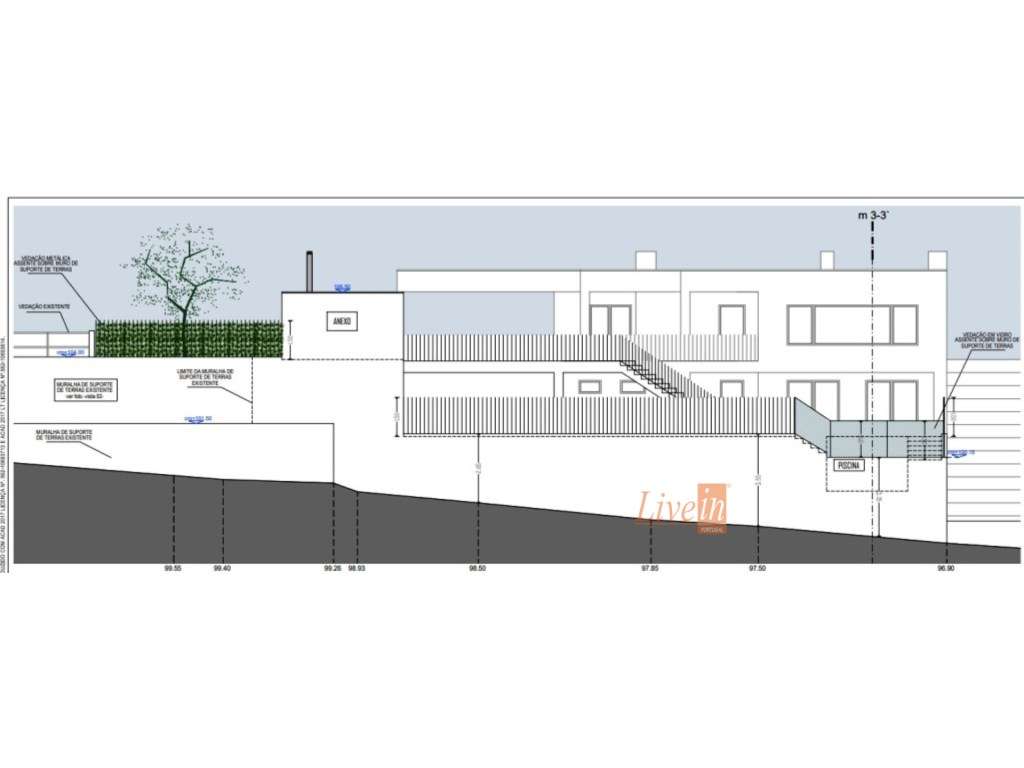 Lote de Terreno Urbano com 330 m2 em Fonte Boa dos Nabos na Ericeira - Grande imagem: 5/16