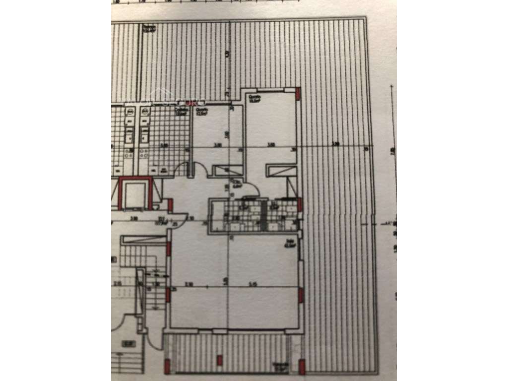 Apartamento T2 novo com garagem 2 viaturas e terraço no Sobralinho-14