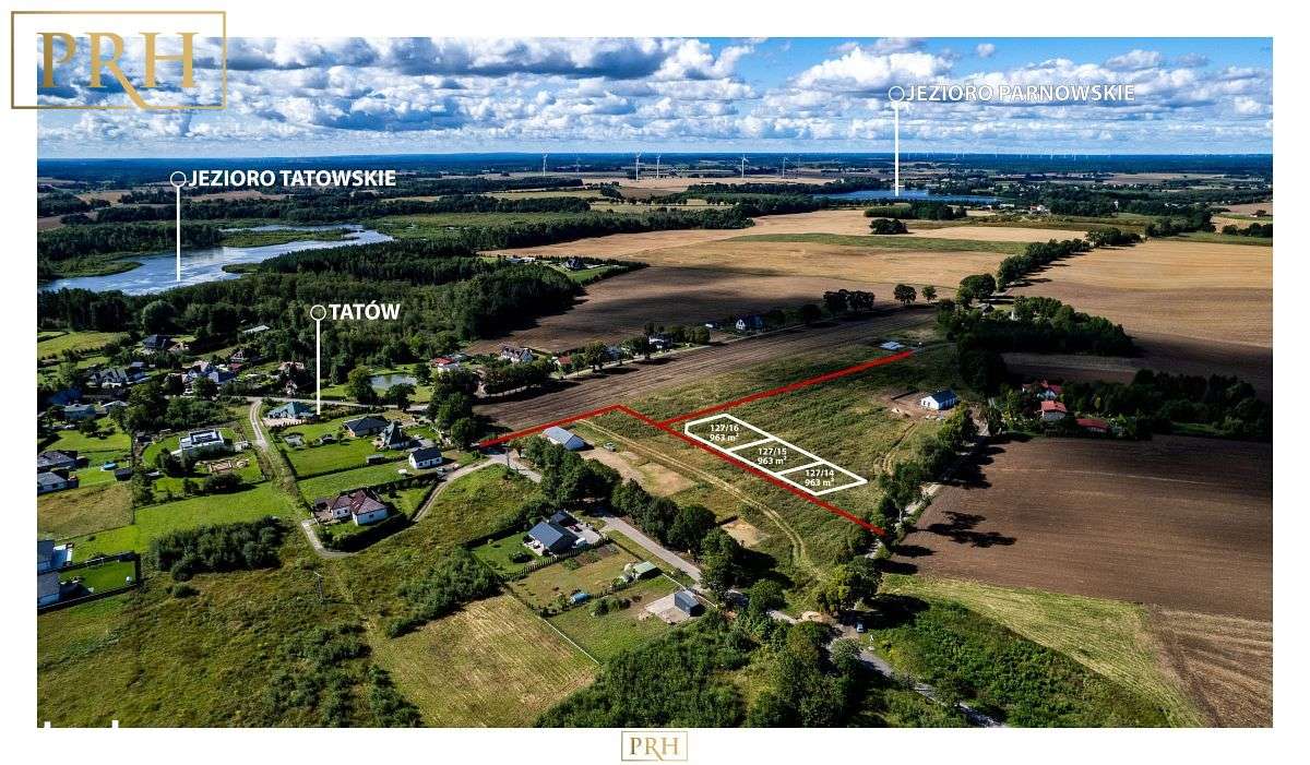 Na sprzedaż 3 działki w malowniczy Tatów/ Koszalin 5 km-1