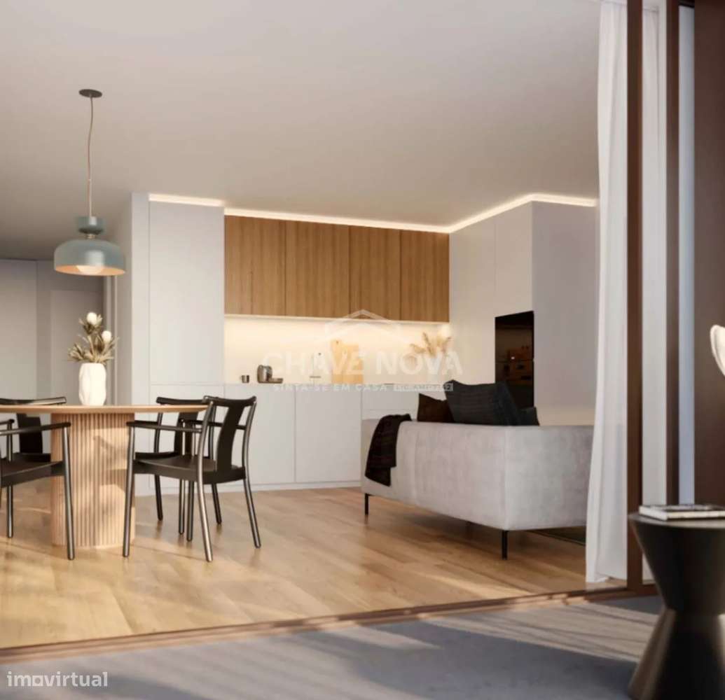 Apartamento T1 Novo com Varanda e Garagem - The Yard Next - Grande imagem: 4/9