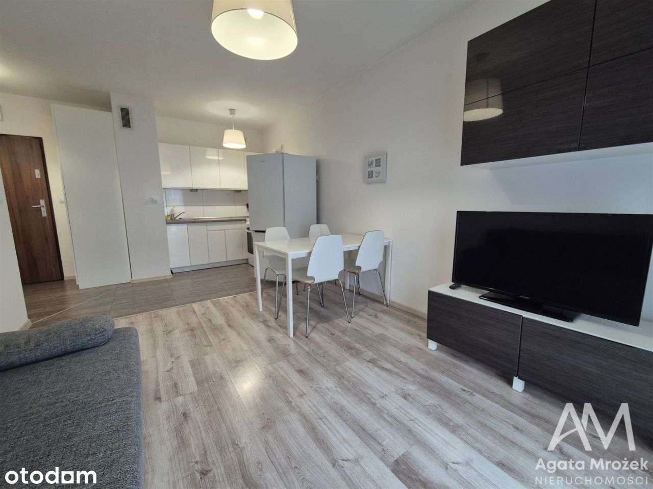 2 pokoje z aneksem,balkon,zamknięte osiedle,media - Widok 5