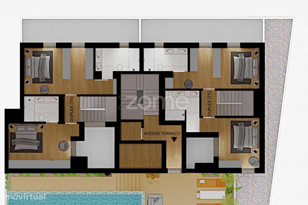 T5 Duplex Condominio Lunna