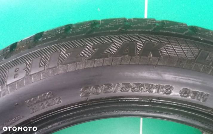 BRIDGESTONE BLIZZAK LM-22 RSC 205/55/16, 1szt 6 mm - 4