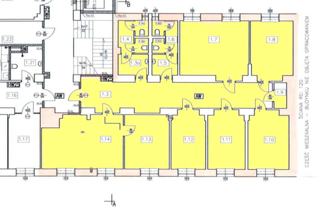 Lokal o pow. 171,46 m2  - biurowiec - parter - Pełny obrazek: 5/8