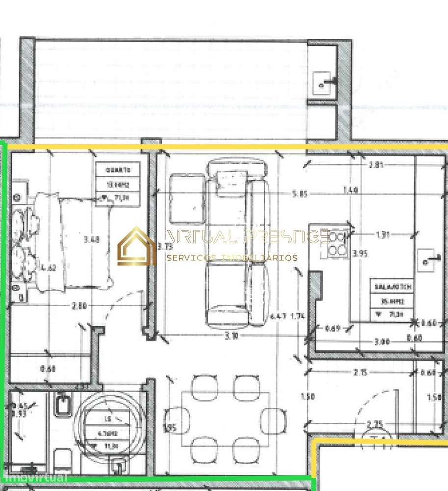 Apartamento T1 Charneca da Caparica | Quinta Santa Teresa | Churras...-14