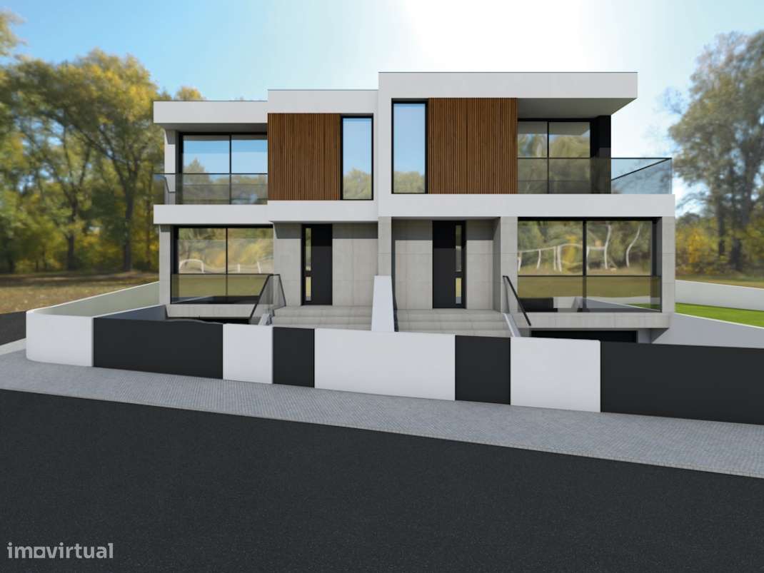 Moradia Geminada T3 em Pascoal, Viseu - Grande imagem: 4/9