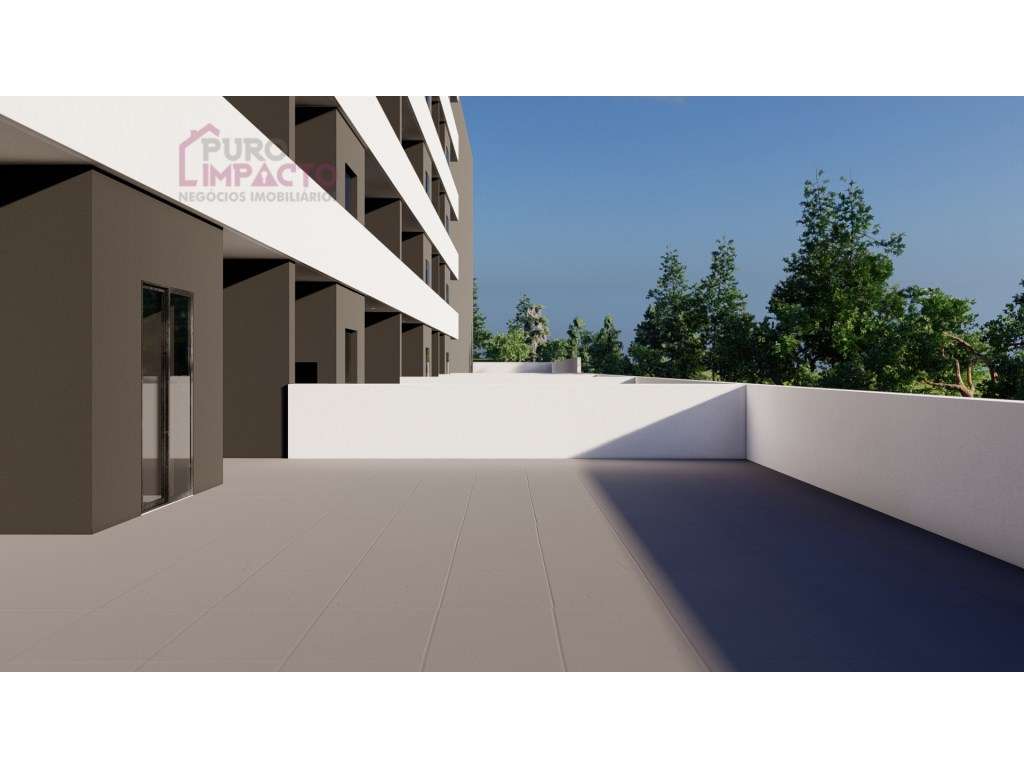 NOVO T2 R/C com terraço virado a SUL em Águas Santas - Grande imagem: 2/15