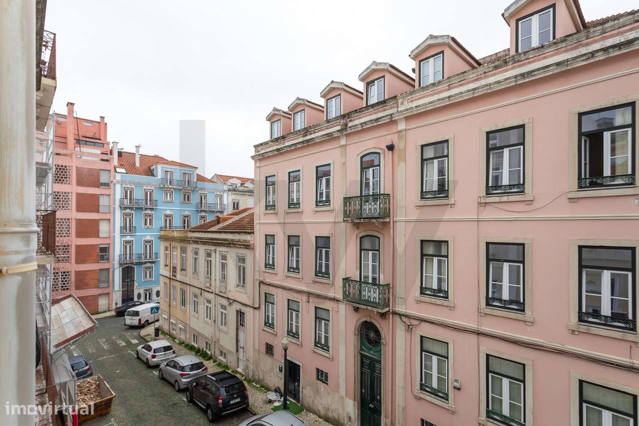 T2+1 de Charme em Arroios - A 4 min. a pé do Metro - Grande imagem: 4/27