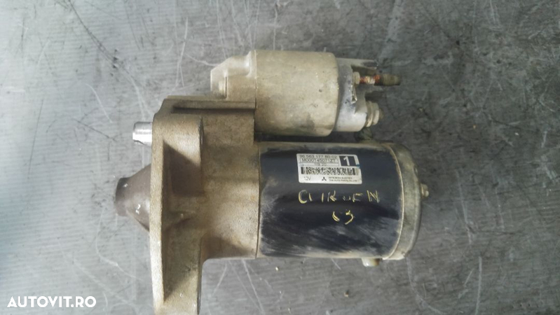 electromotor peugeot 206 citroen c3 1.4i kfv 9656317780-02 - 1