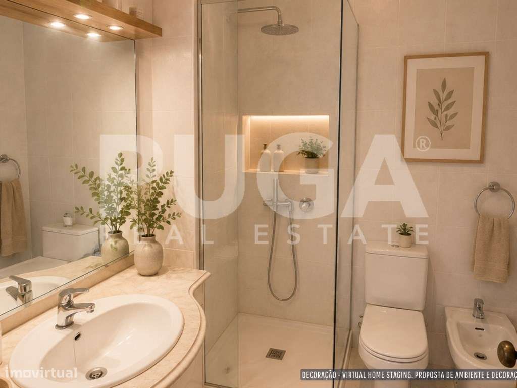 Apartamento T3 no Centro de Espinho | Vista Mar e Garagem Box-9
