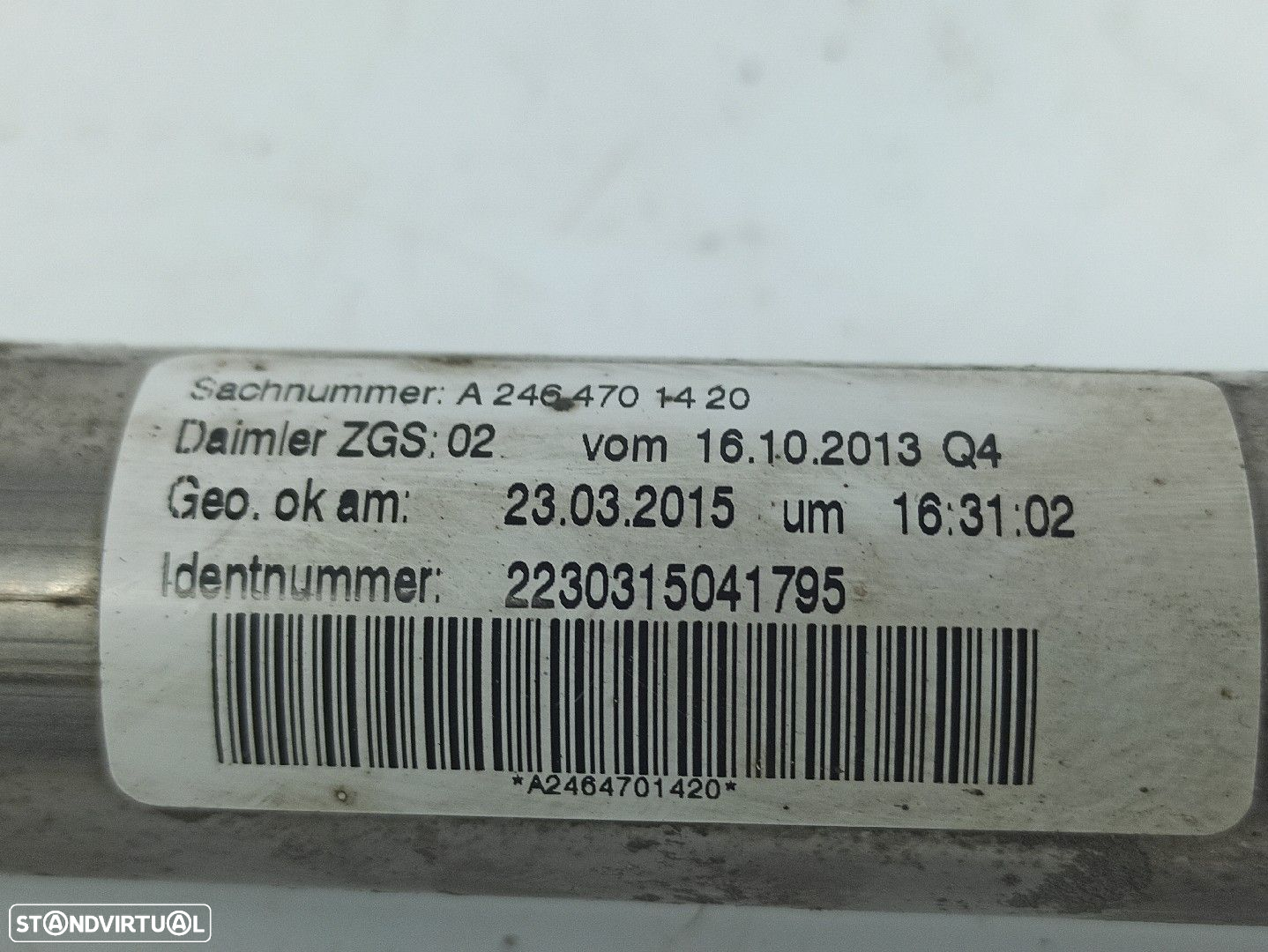 Outras Partes Mercedes-Benz A-Class (W176) - 5