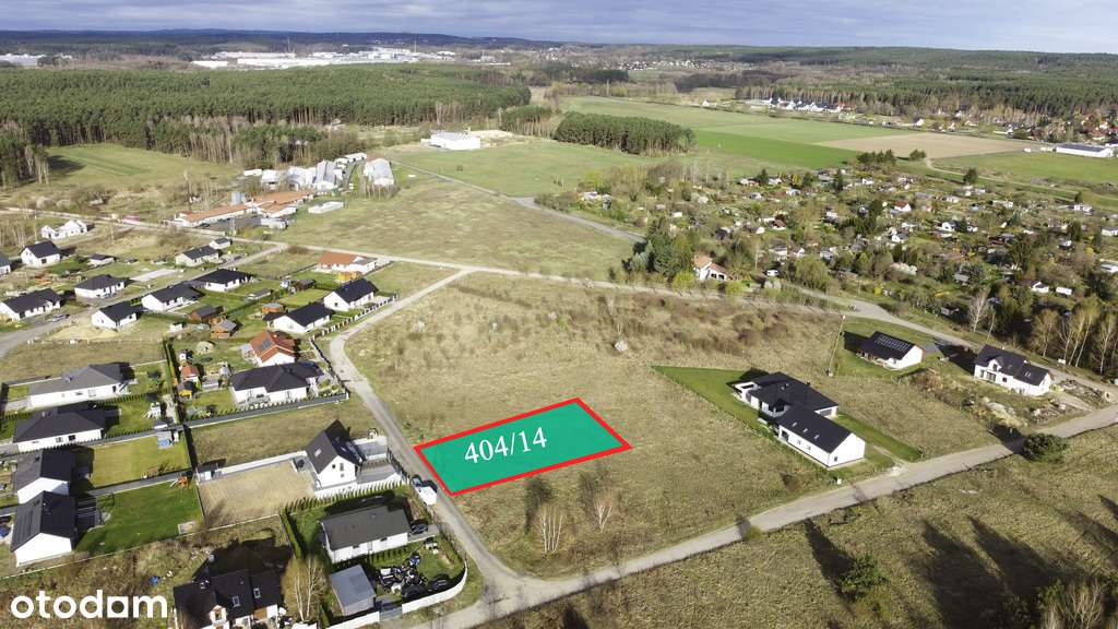 Duża działka budowlana, miejscowy plan, 14,50 AR - Pełny obrazek: 4/4