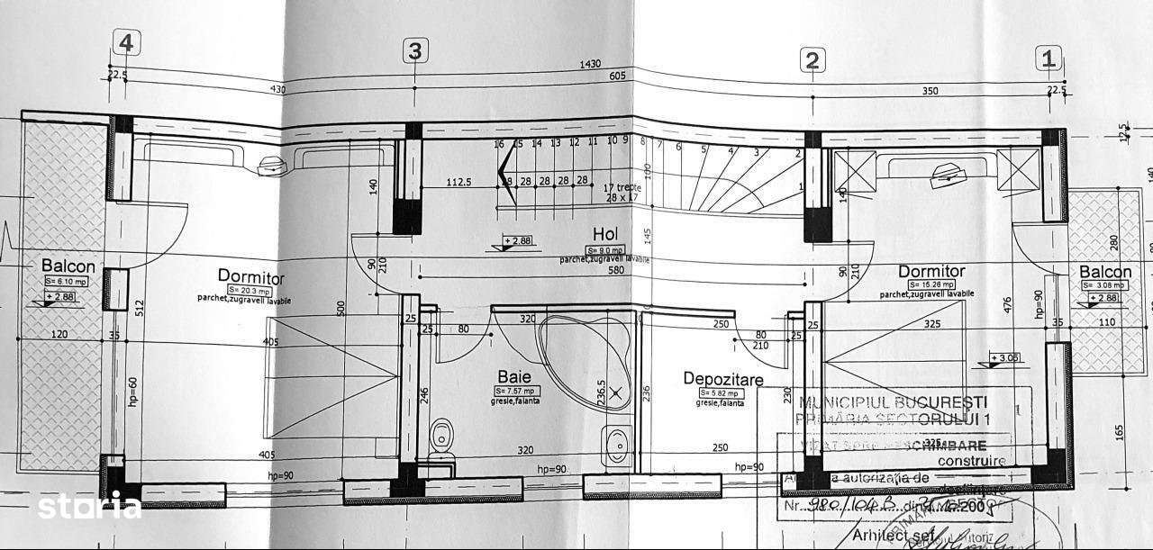 Vila Individuala P+1+Pod 5 camere, 2 bai, Metrou Paris Padurea Baneasa-18