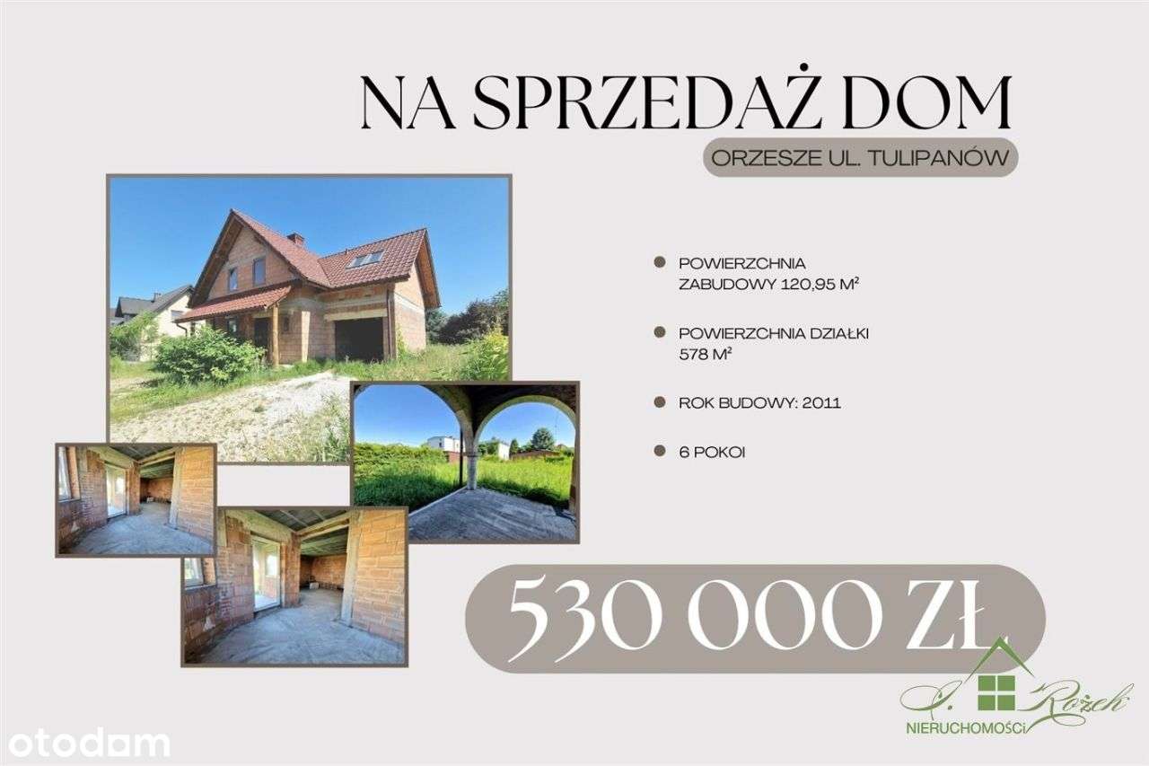 Dom Z Wbudowanym Garażem + Piwnica