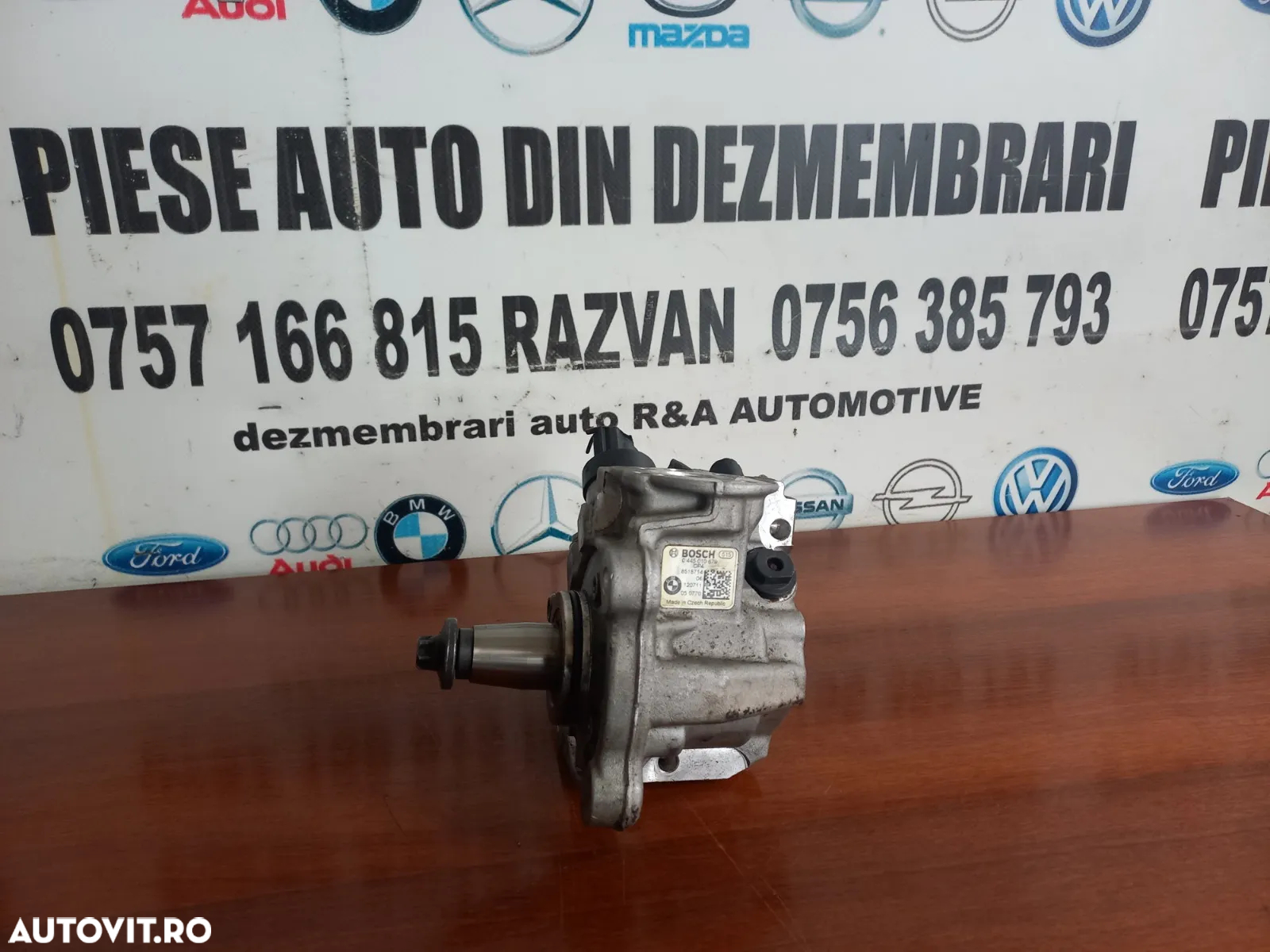 Pompa Inalta Presiune Bmw 3.0 4.0 D N57 Cod 8518714 F10 F11 F06 F12 F13 F07 F30 F31 F20 X5 X6 F15 F16 F01 F02 Etc. Fara Regulator - Dezmembrari Arad - 2