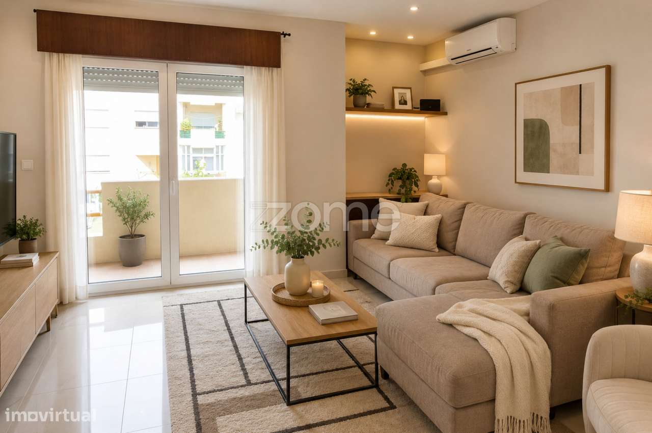 Apartamento T3 totalmente renovado em São João Baptista, Entroncame...-5