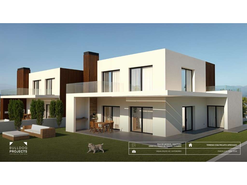 Parcela B | Terreno com projeto para Moradias T4-10