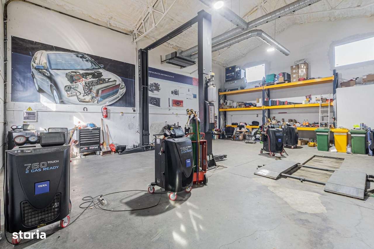 Investitie! Hala + birouri, 3300 mp teren, toate  utilitatile-3