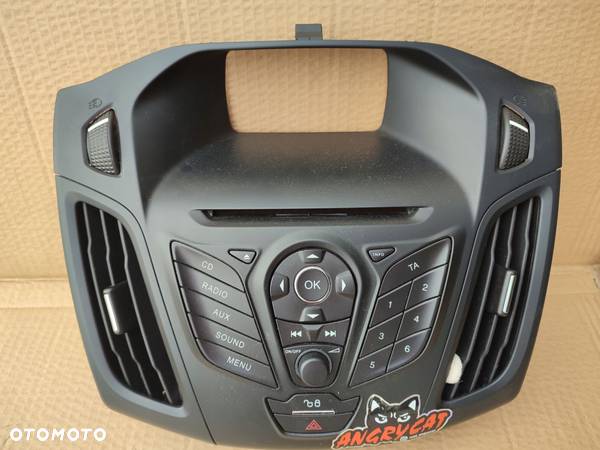 Radio fabryczne panel radia kratki nawiewu FORD FOCUS MK3 100TYS PRZEBIEGU - 2