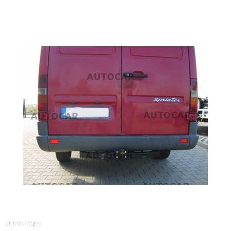 Carlig de remorcare pentru MERCEDES SPRINTER - 3,55/4,025m,autoutilitar,fara trapta - sistem fix - din 1995 pana 2006 - 13