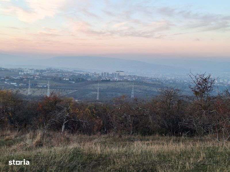 Vand teren intravilan cu priveliste spre Cluj - Imagine principală: 4/7