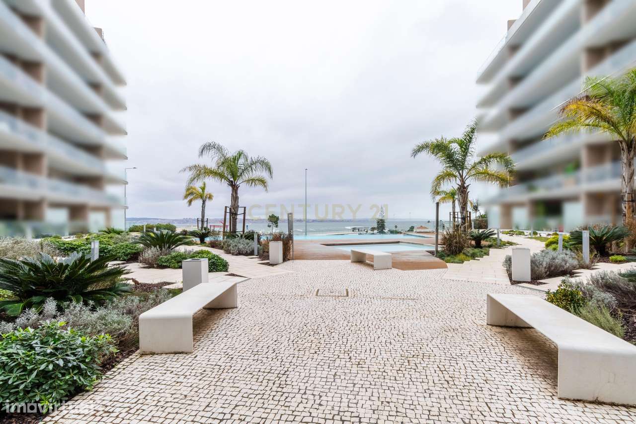 Apartamento T1 no One River (2021) na Quinta da Trindade - Condomínio - Grande imagem: 3/46