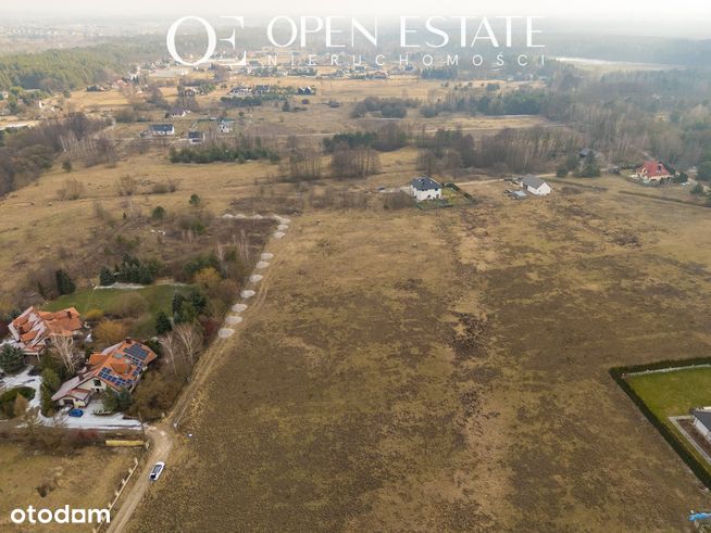 Działka budowlana przy lesie/6 km do Warszawy/SKM