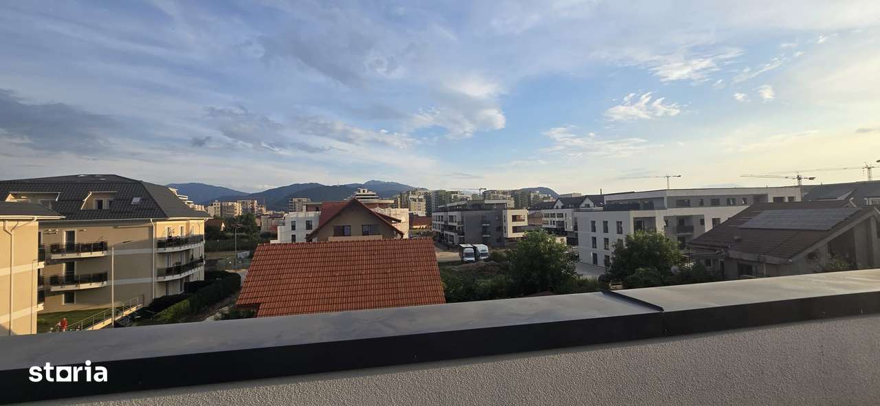 Ap. 3 cam+terasa 90mp, premium, zona Coresi, Tractorul, comision 0%-4