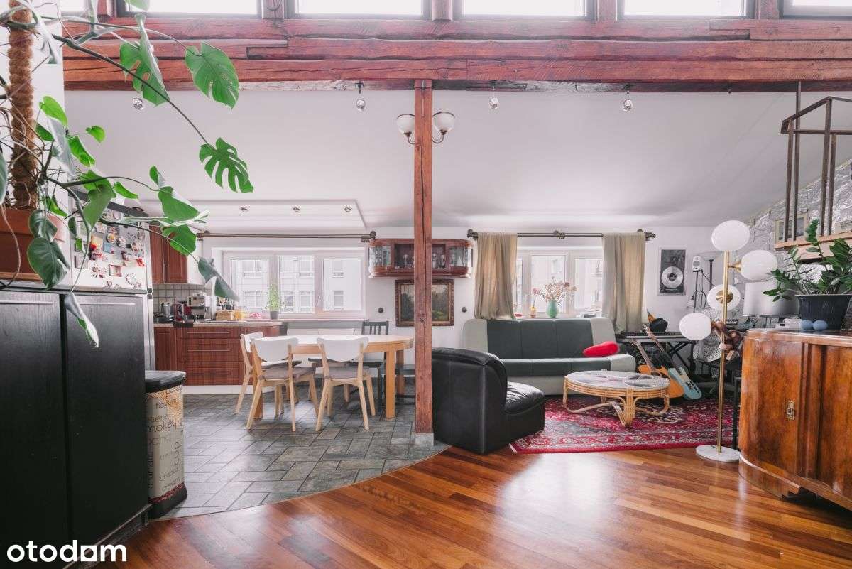 Dwupoziomowy Apartament na Starej Saskiej Kępie-0