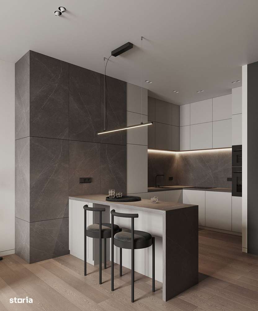 3 camere 2 bai finalizat 700 metri de Metrou N. Teclu - Imagine principală: 1/10