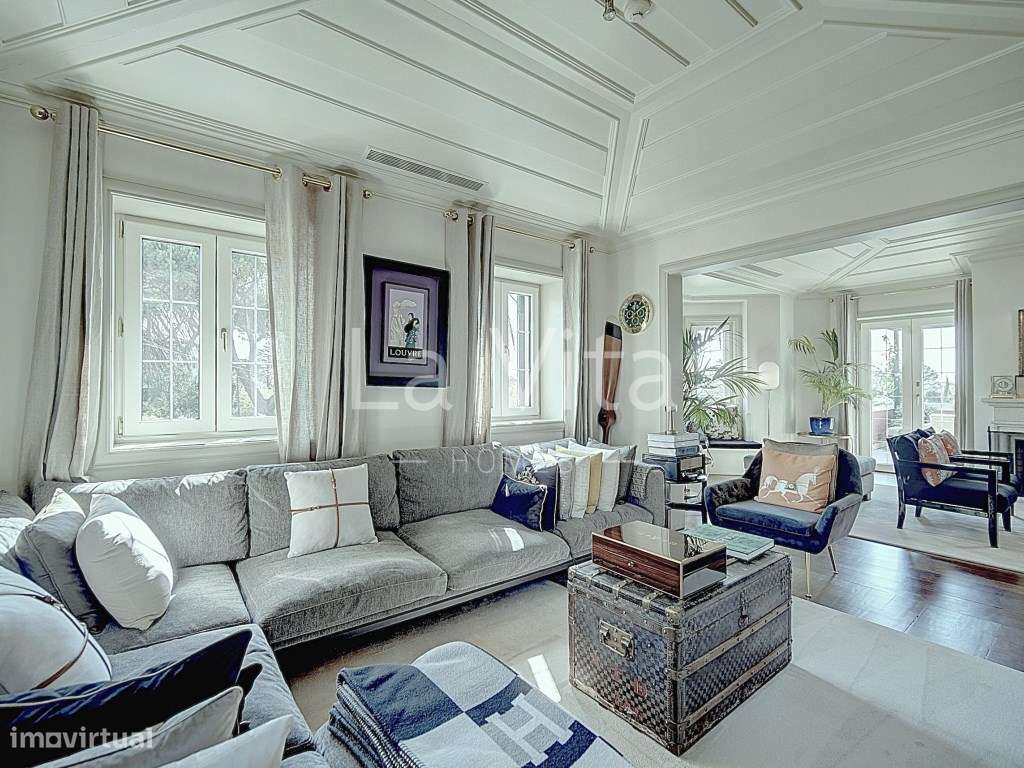 Apartamento T4 Duplex, em condomínio exclusivo no centro do Estoril. - Grande imagem: 4/59