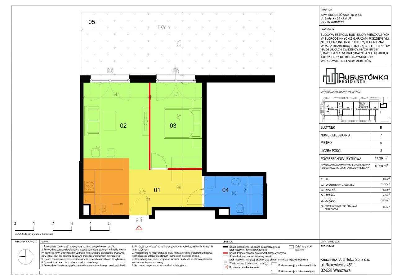 Mieszkanie 2-pok przy Jeziorku Czerniakowskim-1
