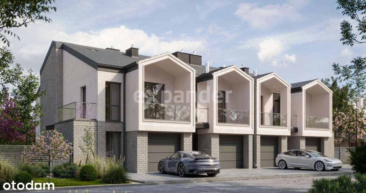 Nowoczesny Dom Piętrowy Z Ogrodem I Garażem - Pełny obrazek: 4/7
