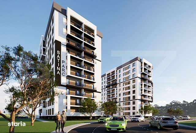 Comision 0% la cumparator! Apartament 2 camere, 60.5 mp, zona Satina P - Imagine principală: 5/8