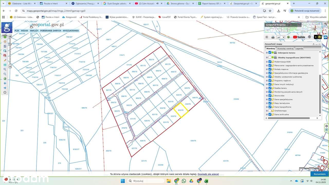 Działka na sprzedaż - Chróścina - Pełny obrazek: 1/1