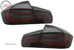 Stopuri LED M Look Black Line BMW Seria 3 F30 (2011-2019) LCI Design cu Semnal Din- livrare gratuita - 16