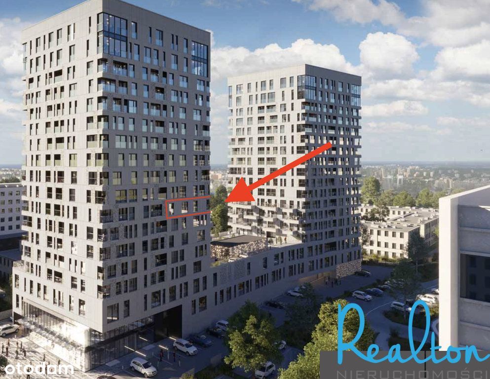 Wykończony Apartament 76m2 3pok Sokolska Towers