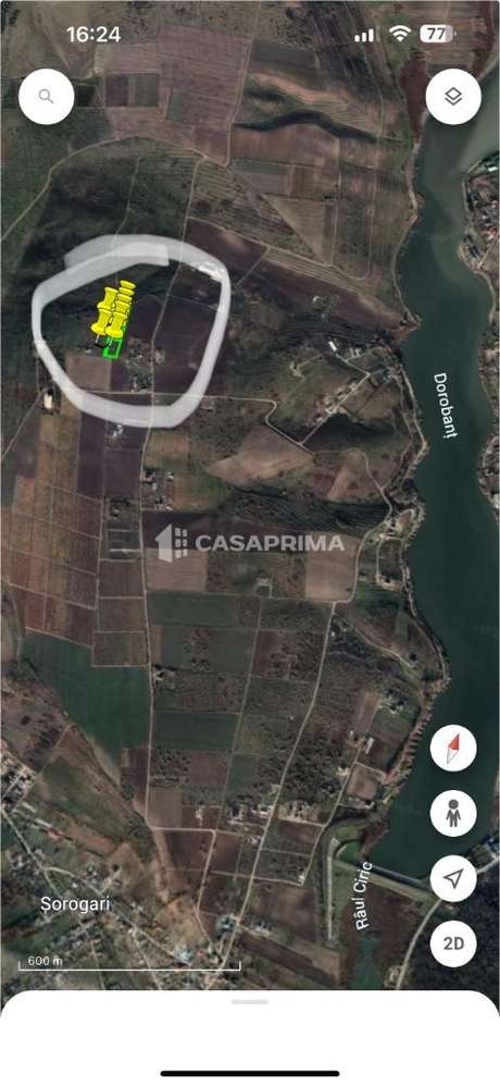 Teren 3000 mp, Sorogari - Aroneanu, ideal investitie, parcelat - Imagine principală: 3/6