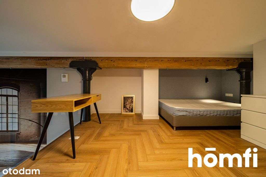 Stylowy loft D77 – na sprzedaż przy Manufakturze-13