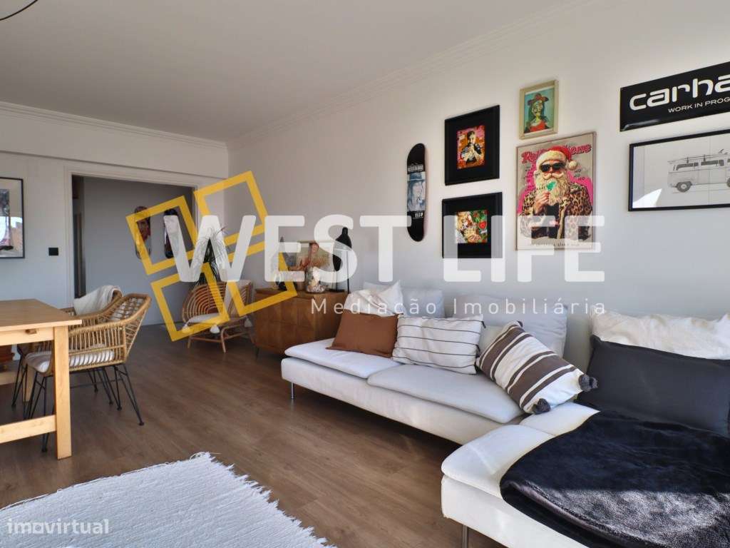 Apartamento T2 com VISTA MAR - excelente localização a apenas 5 min... - Grande imagem: 4/23