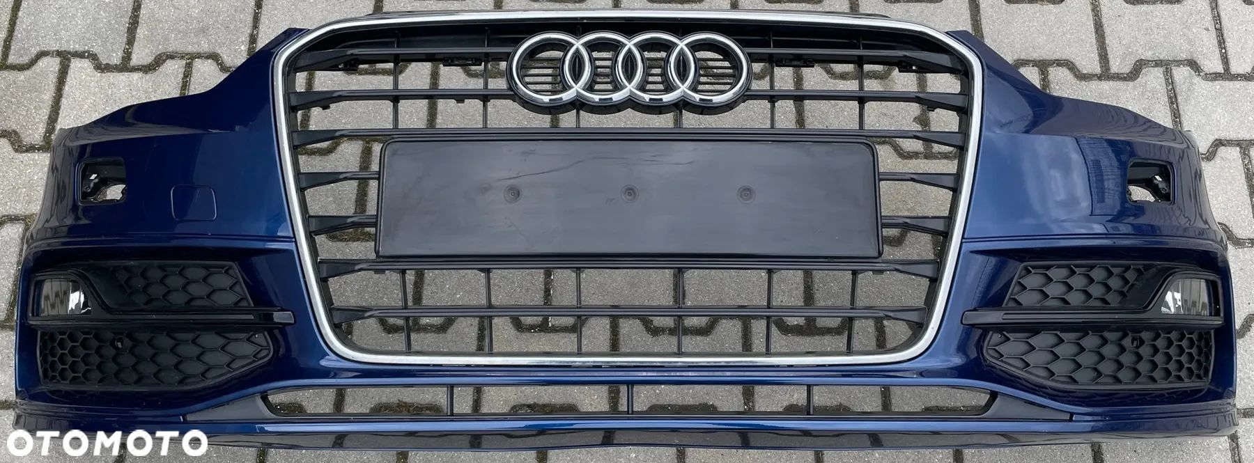 Audi A3 8V S-Line zderzak przód przedni atrapa halogeny - 1