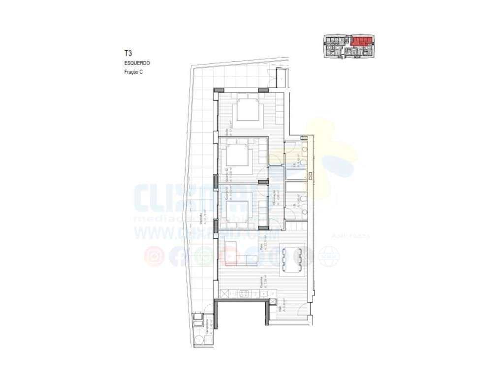 Apartamentos próximo do centro de Braga-29