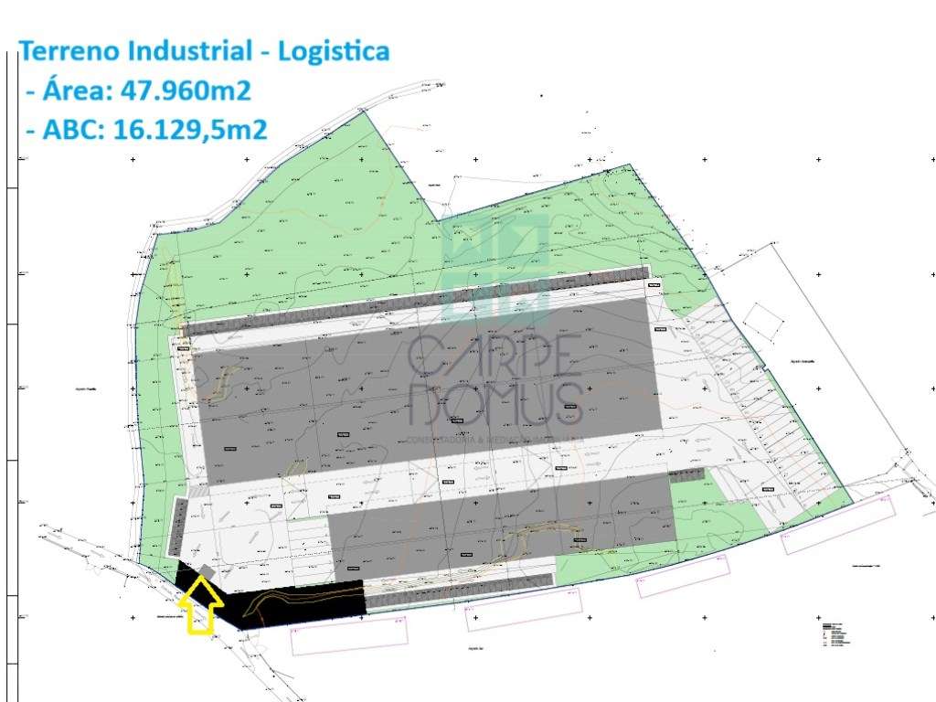 Terreno com 47960m2 para indústria e logística, em RAL, SIntra-0